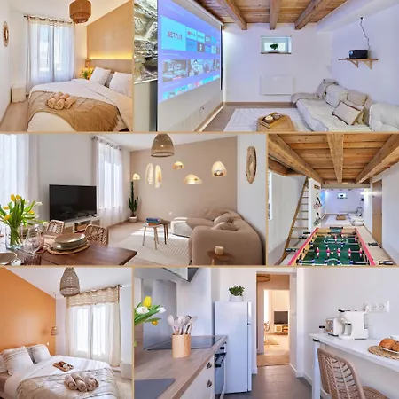 2br Near Centre - Boho Style, Hidden Room, Free Parking Appartement Colmar