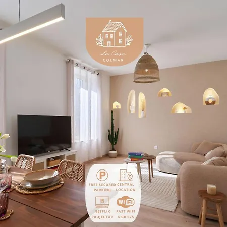 2br Near Centre - Boho Style, Hidden Room, Free Parking Κολμάρ