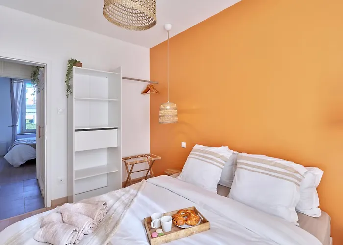 Daire 2br Near Centre - Boho Style, Hidden Room, Free Parking Colmar