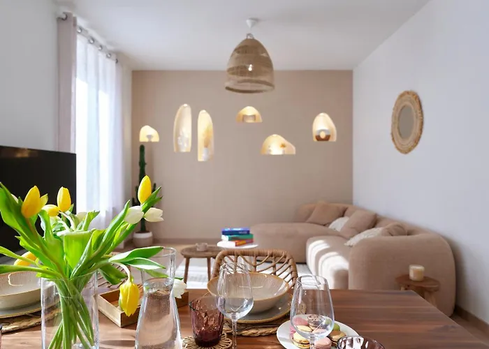 2br Near Centre - Boho Style, Hidden Room, Free Parking Daire Colmar